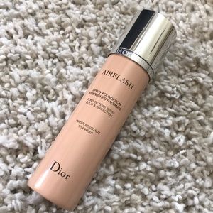 Dior Airflash spray foundation!